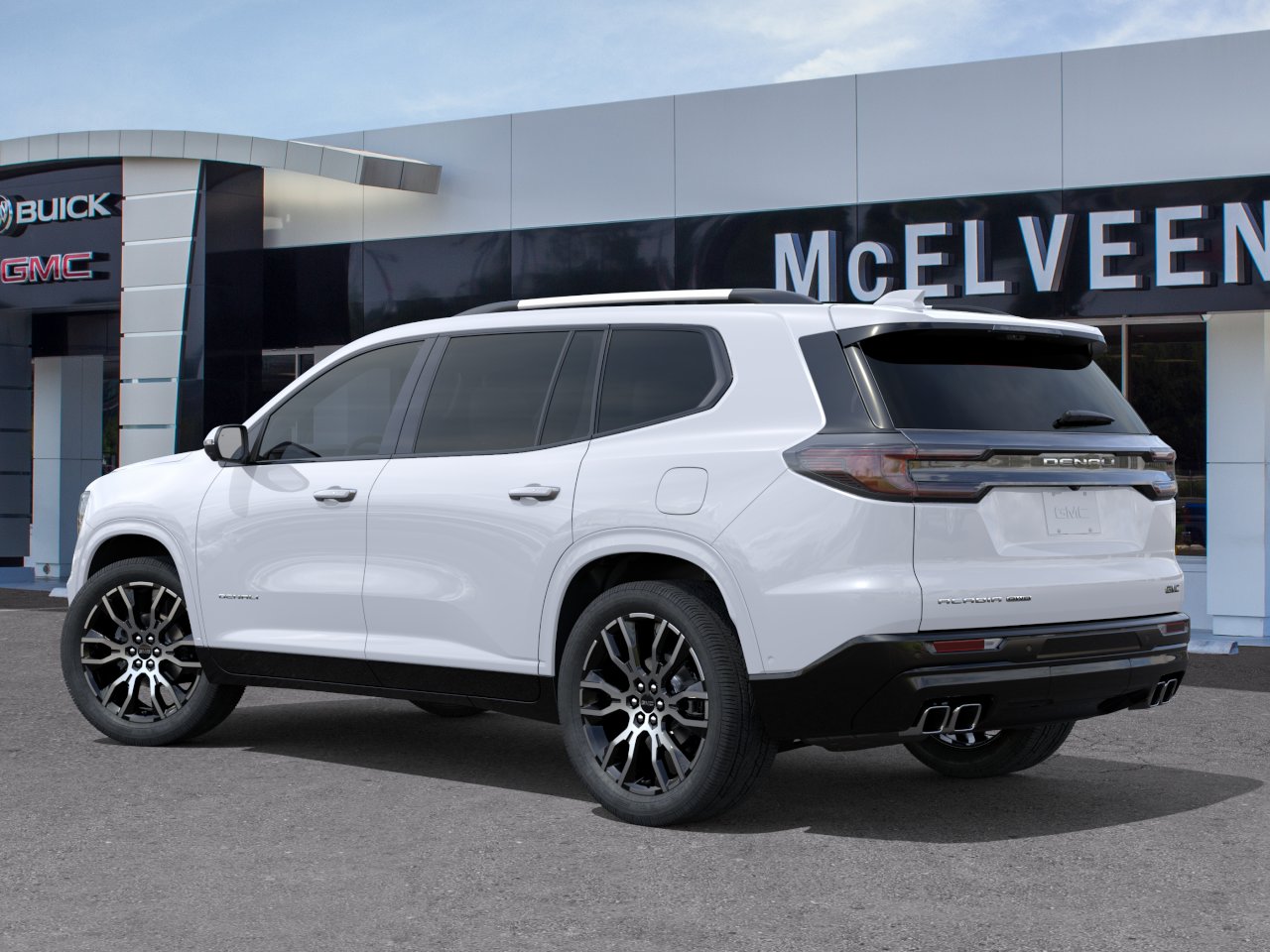 New 2026 Glacier White Tricoat GMC Denali Ultimate image 3