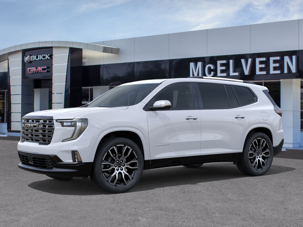 New 2026 Glacier White Tricoat GMC Denali Ultimate image 2