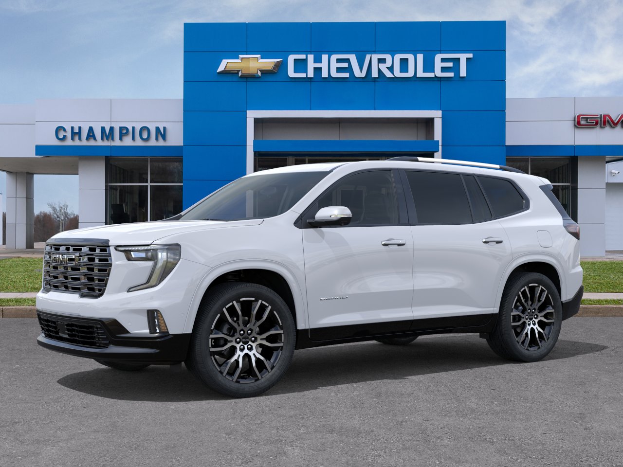New 2026 Glacier White Tricoat GMC Denali Ultimate image 2