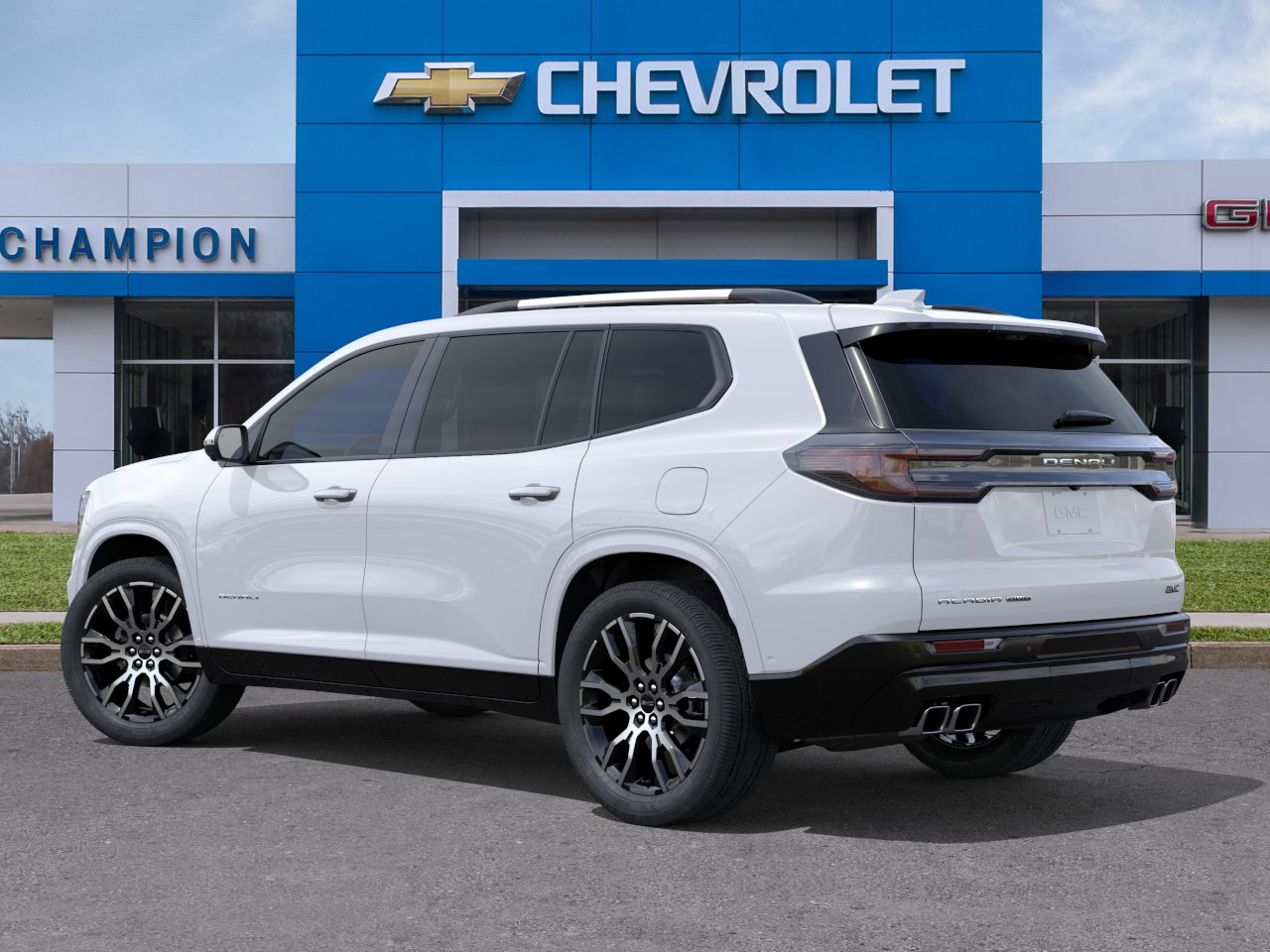 New 2026 Glacier White Tricoat GMC Denali Ultimate image 3