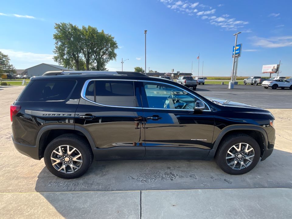 Used 2023 GMC Acadia SLE with VIN 1GKKNKL47PZ163128 for sale in Fairbury, IL