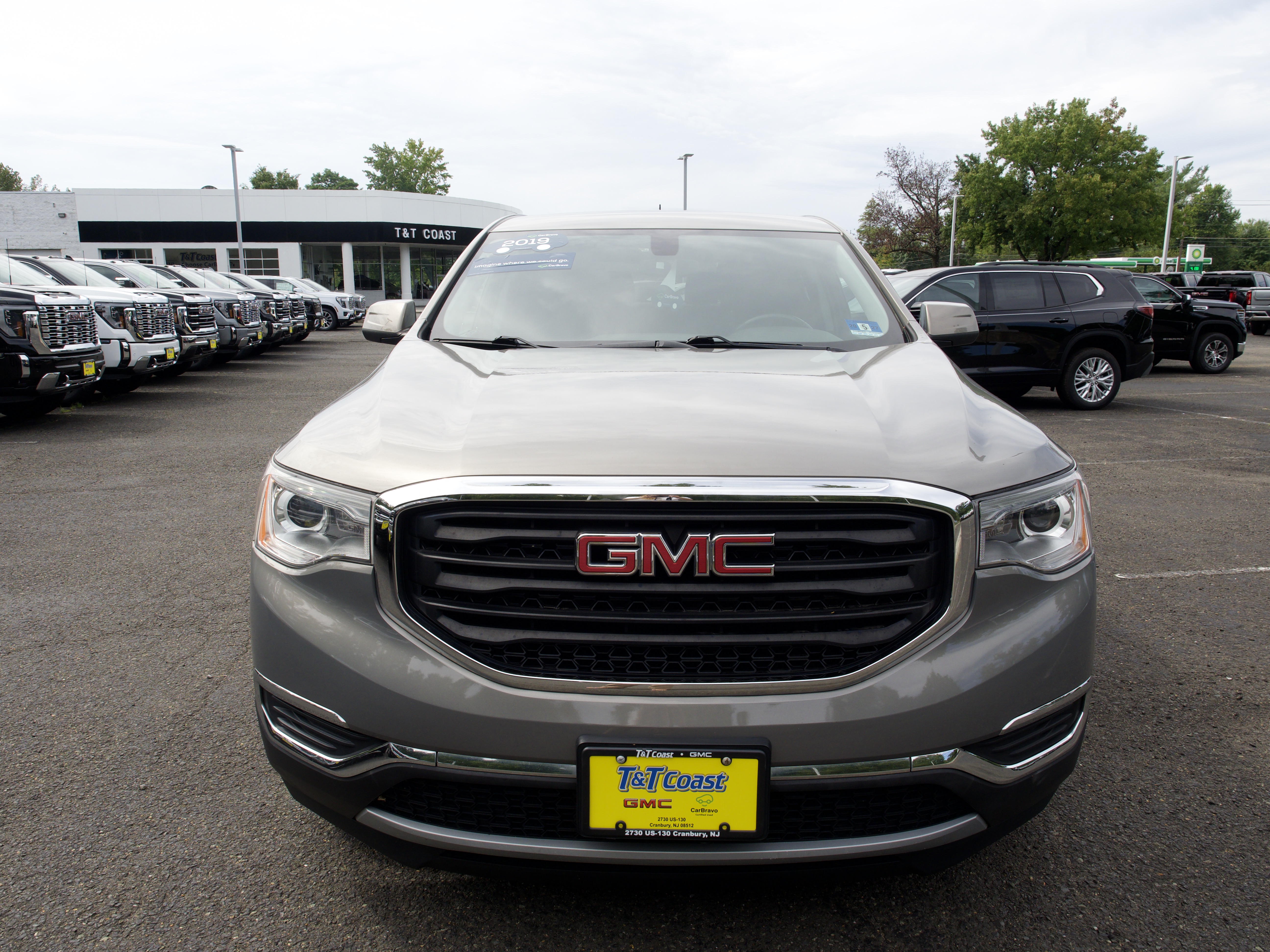 Certified 2019 GMC Acadia SLE-1 with VIN 1GKKNKLA3KZ222559 for sale in Cranbury, NJ