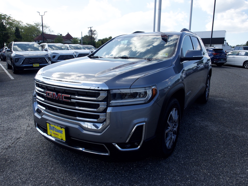 Certified Used 2021 SATIN STEEL METALLIC GMC SLT image 2