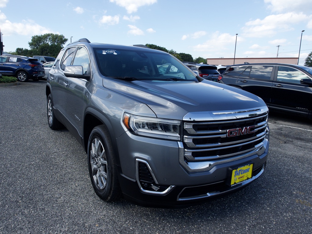 Certified Used 2021 SATIN STEEL METALLIC GMC SLT image 4