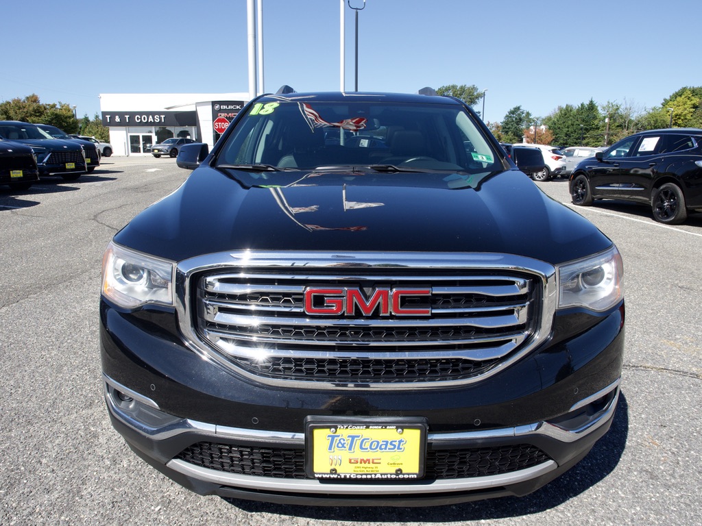 Certified Used 2018 EBONY TWILIGHT METALLIC GMC SLT image 3