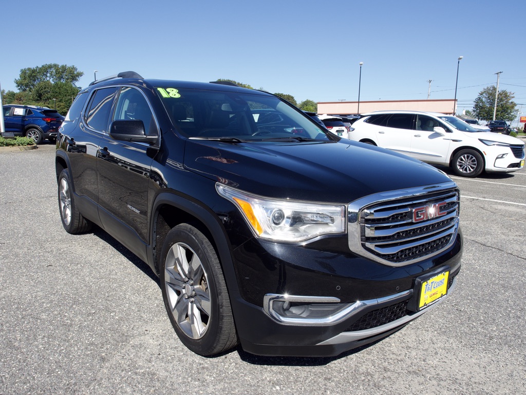 Certified Used 2018 EBONY TWILIGHT METALLIC GMC SLT image 4