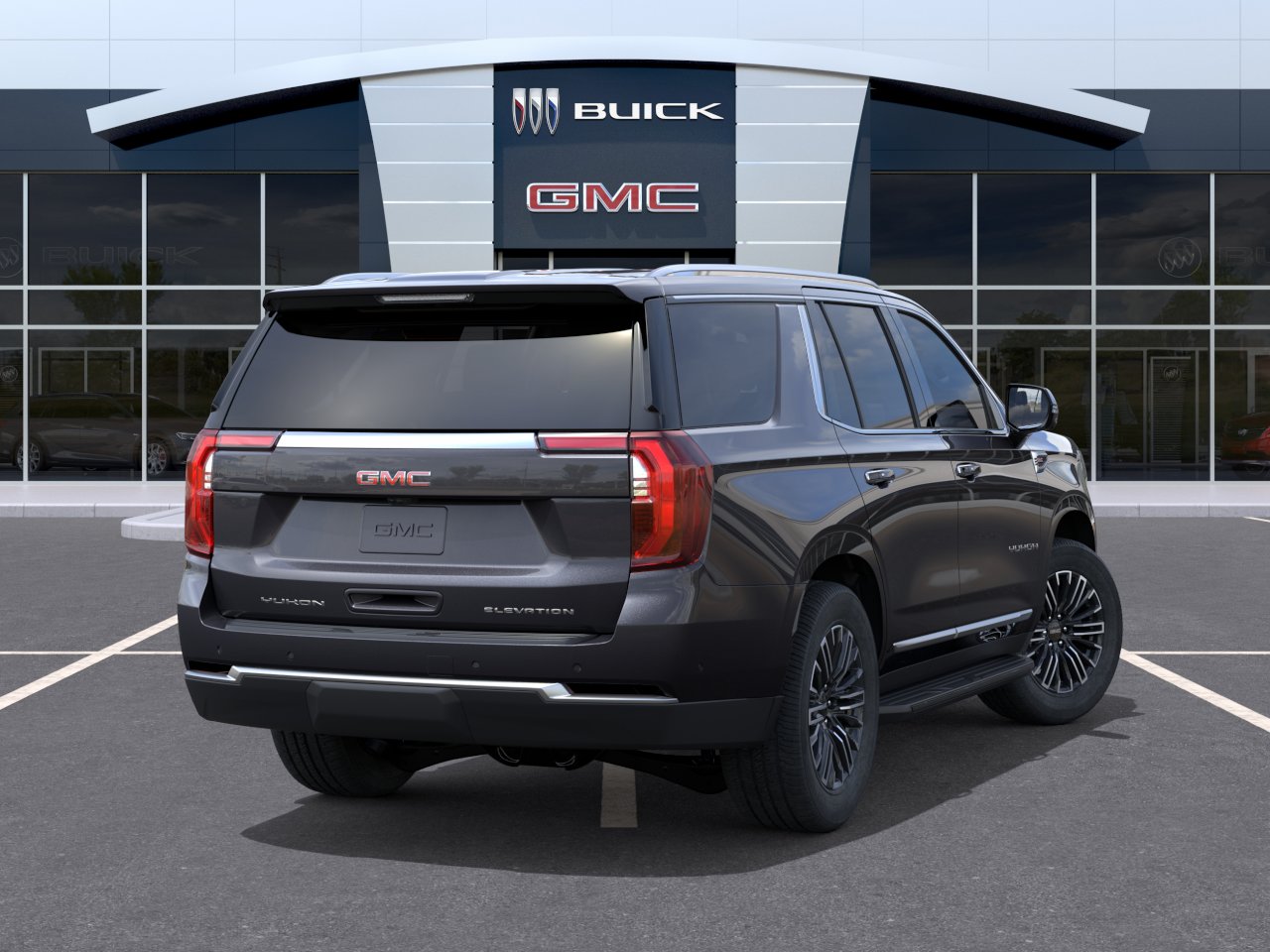 New 2027 Titanium Rush Metallic GMC Elevation image 29