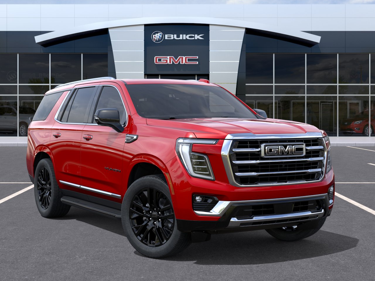 New 2026 Volcanic Red Tintcoat GMC Elevation image 7
