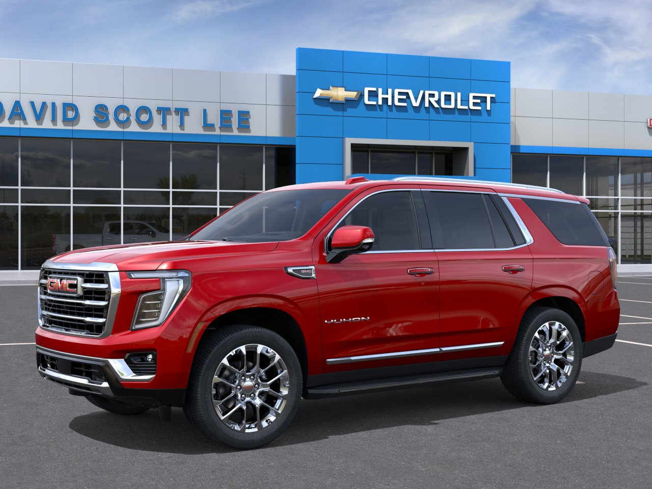 New 2026 Volcanic Red Tintcoat GMC Elevation image 2