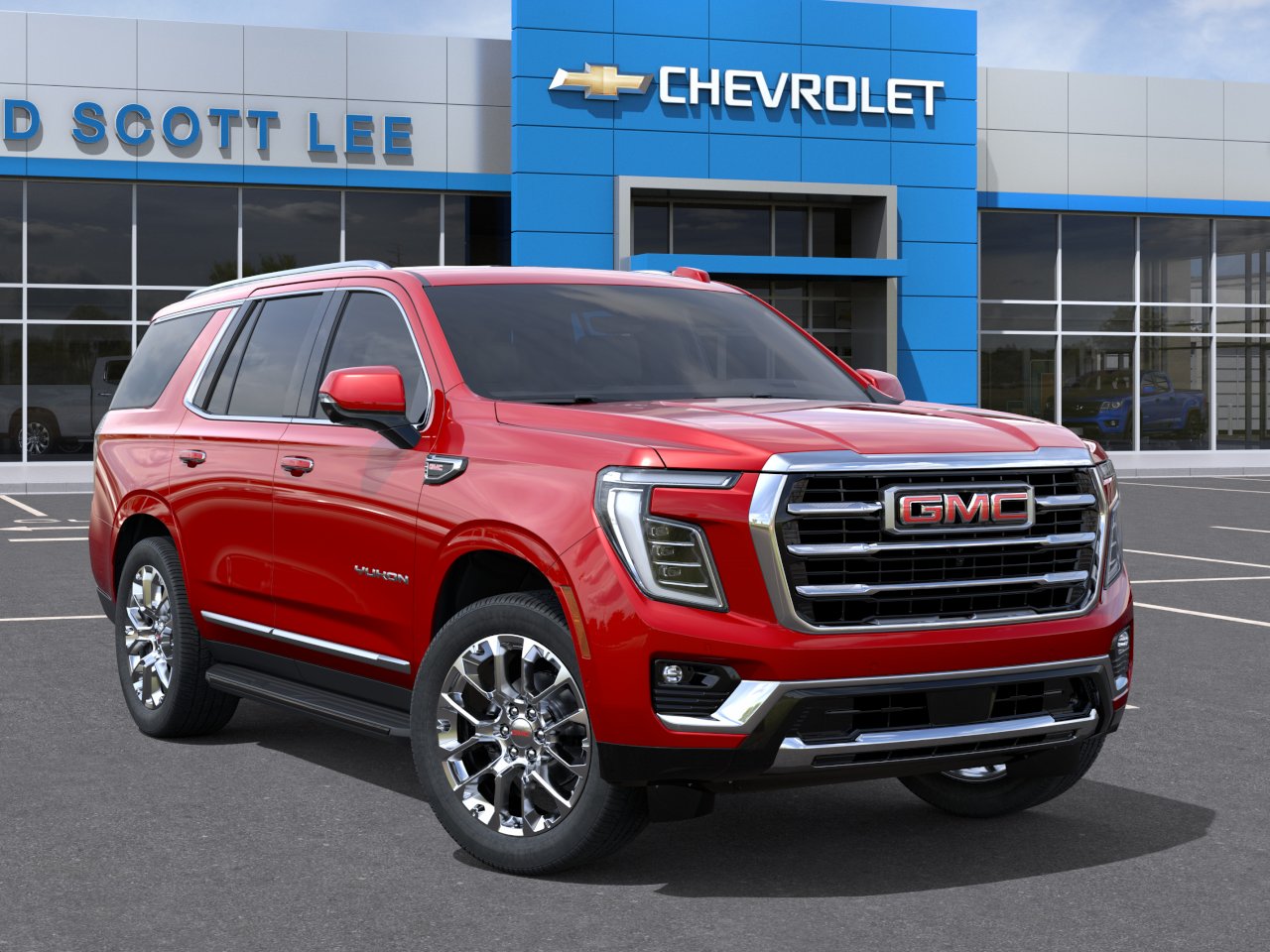 New 2026 Volcanic Red Tintcoat GMC Elevation image 7
