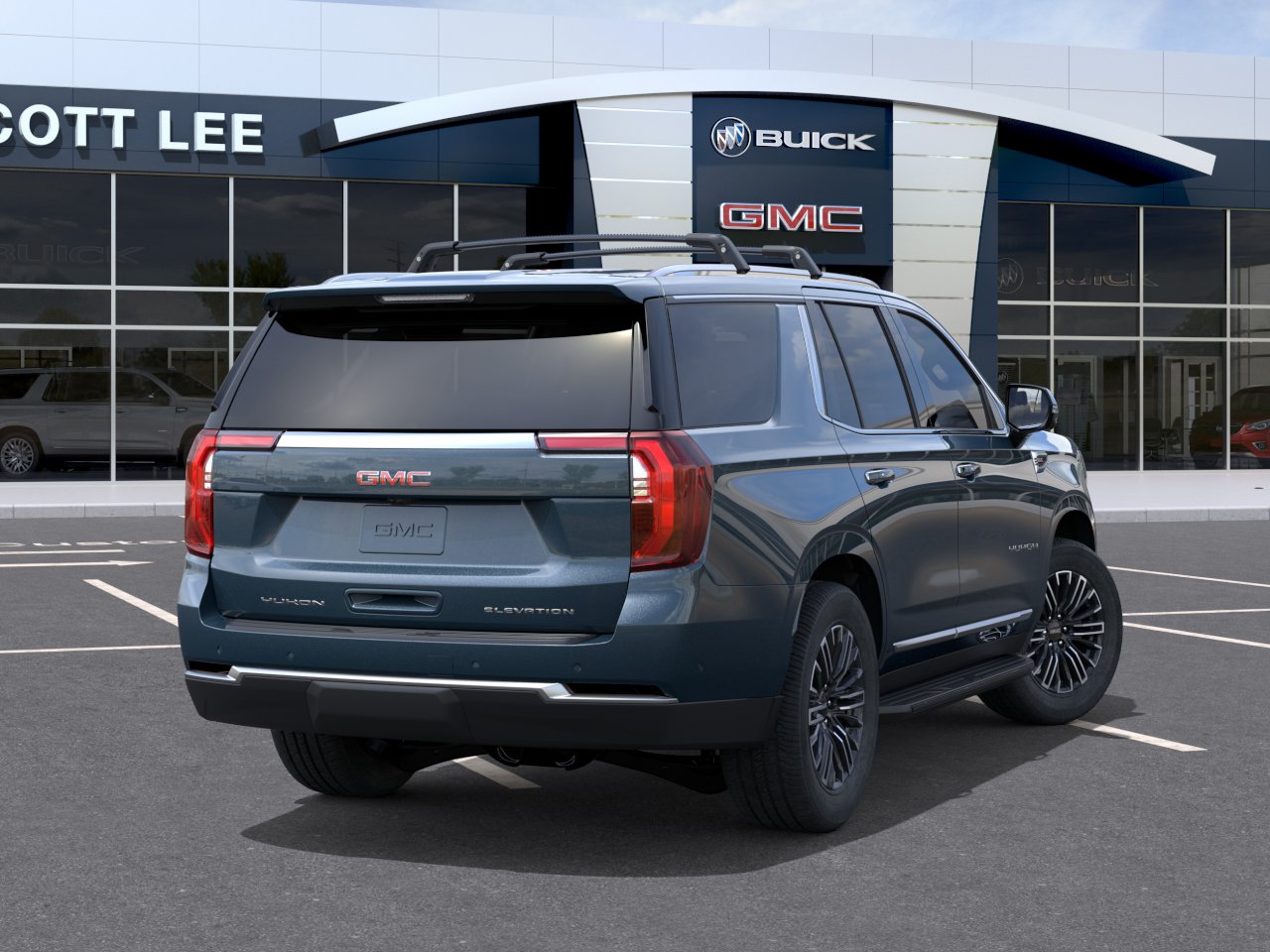 New 2027 Downpour Metallic GMC Elevation image 4