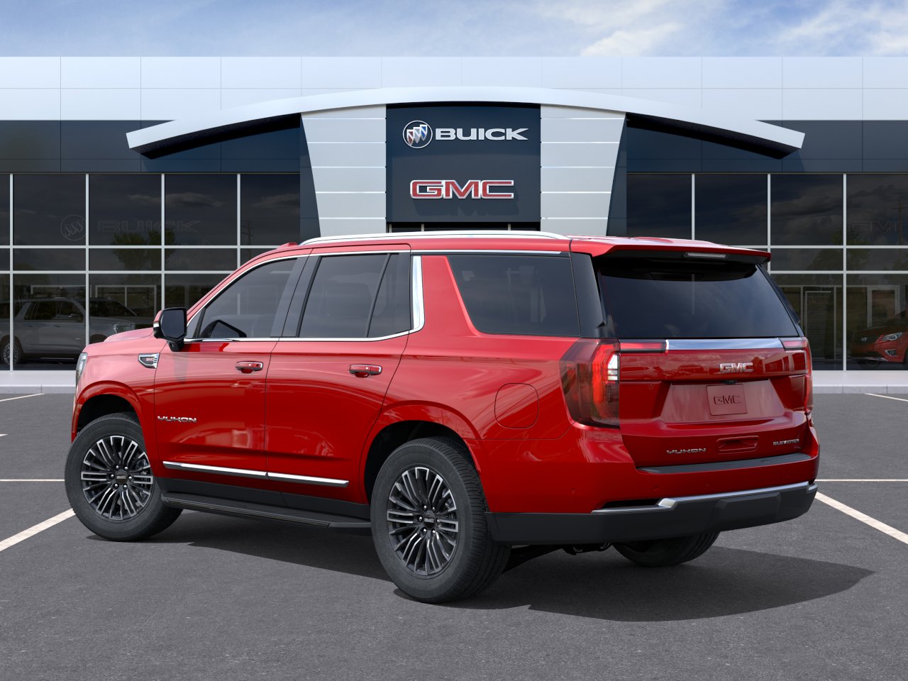 New 2027 Volcanic Red Tintcoat GMC Elevation image 3