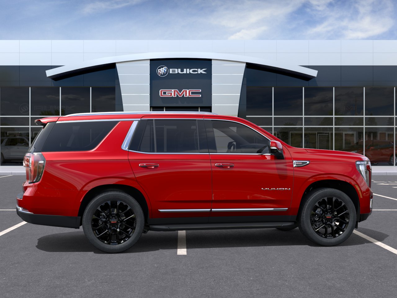 New 2026 Volcanic Red Tintcoat GMC Elevation image 5