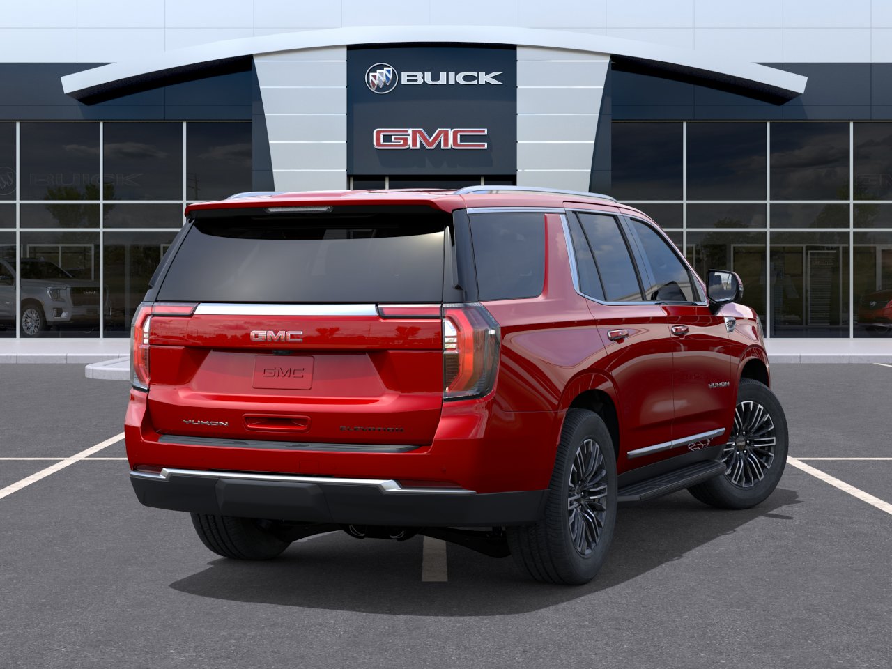 New 2026 Volcanic Red Tintcoat GMC Elevation image 4