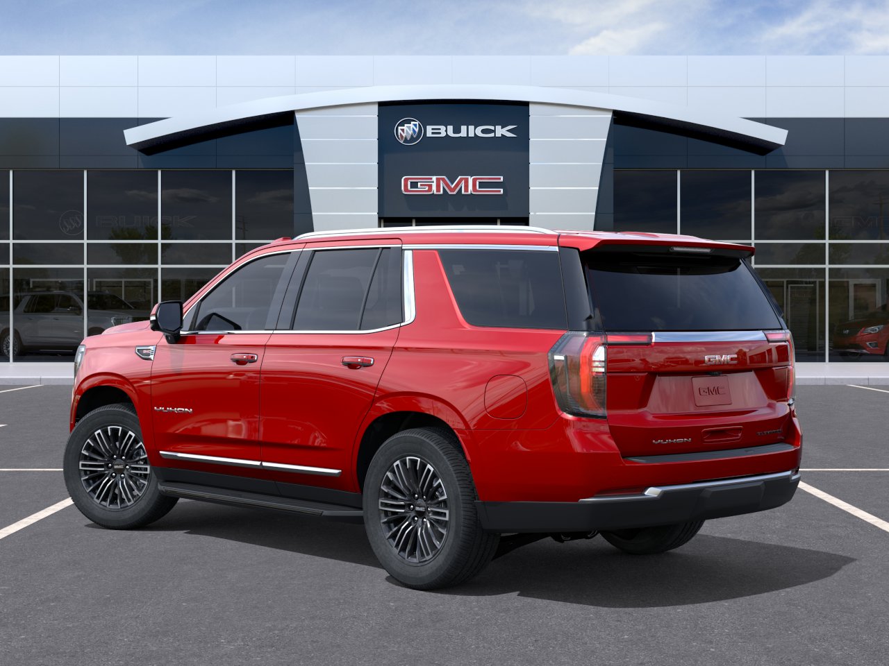 New 2026 Volcanic Red Tintcoat GMC Elevation image 3