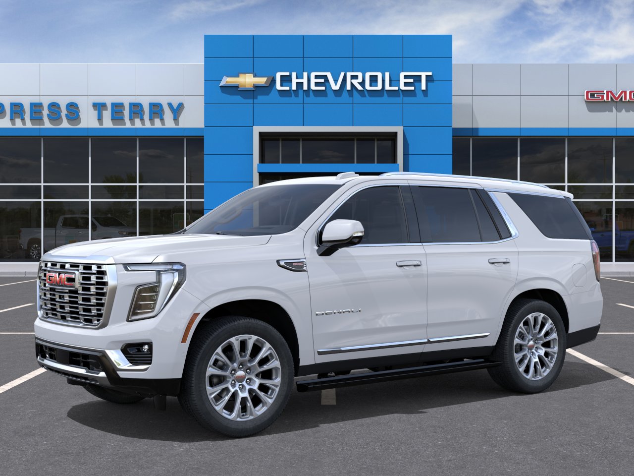 New 2026 Glacier White Tricoat GMC Denali image 2
