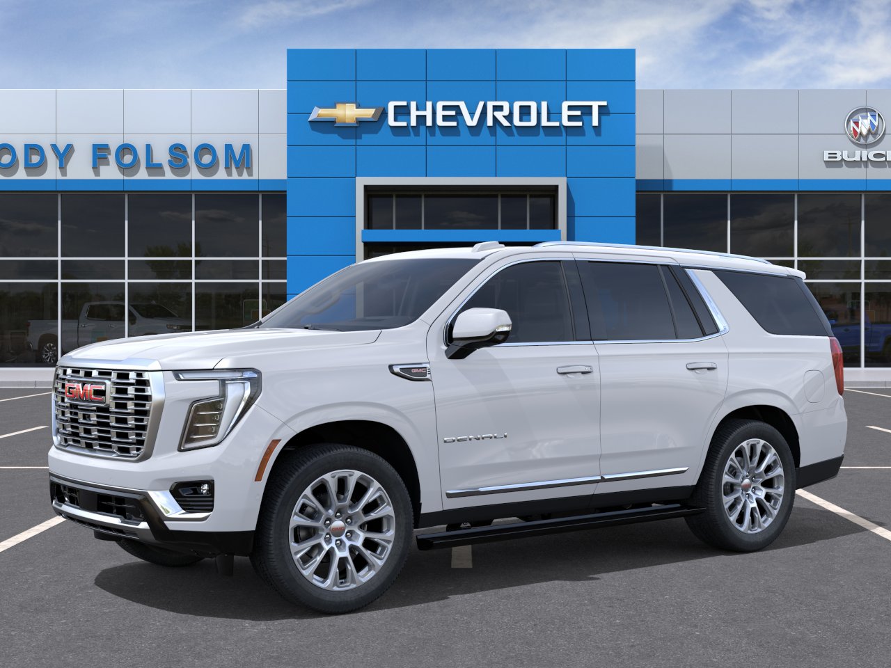 New 2027 Glacier White Tricoat GMC Denali image 2