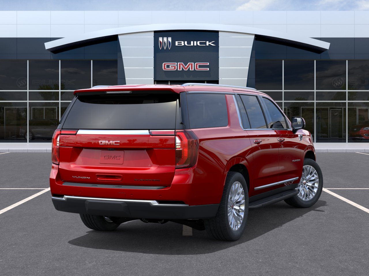 New 2026 Volcanic Red Tintcoat GMC Elevation image 28