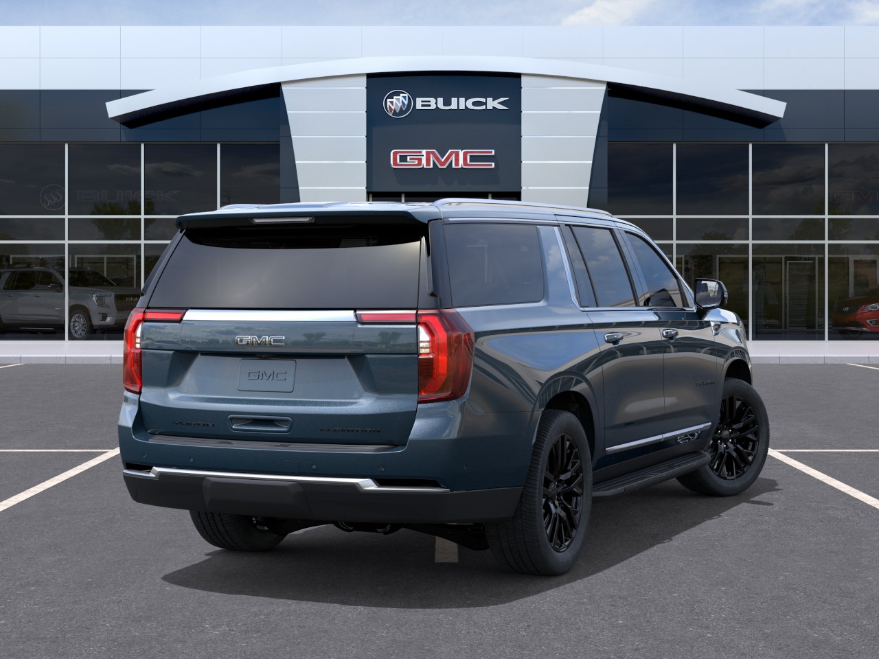 New 2026 Downpour Metallic GMC Elevation image 4