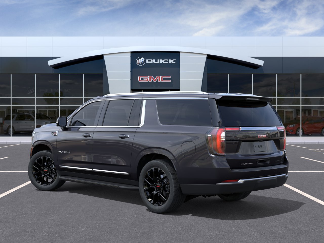 New 2026 Titanium Rush Metallic GMC Elevation image 3