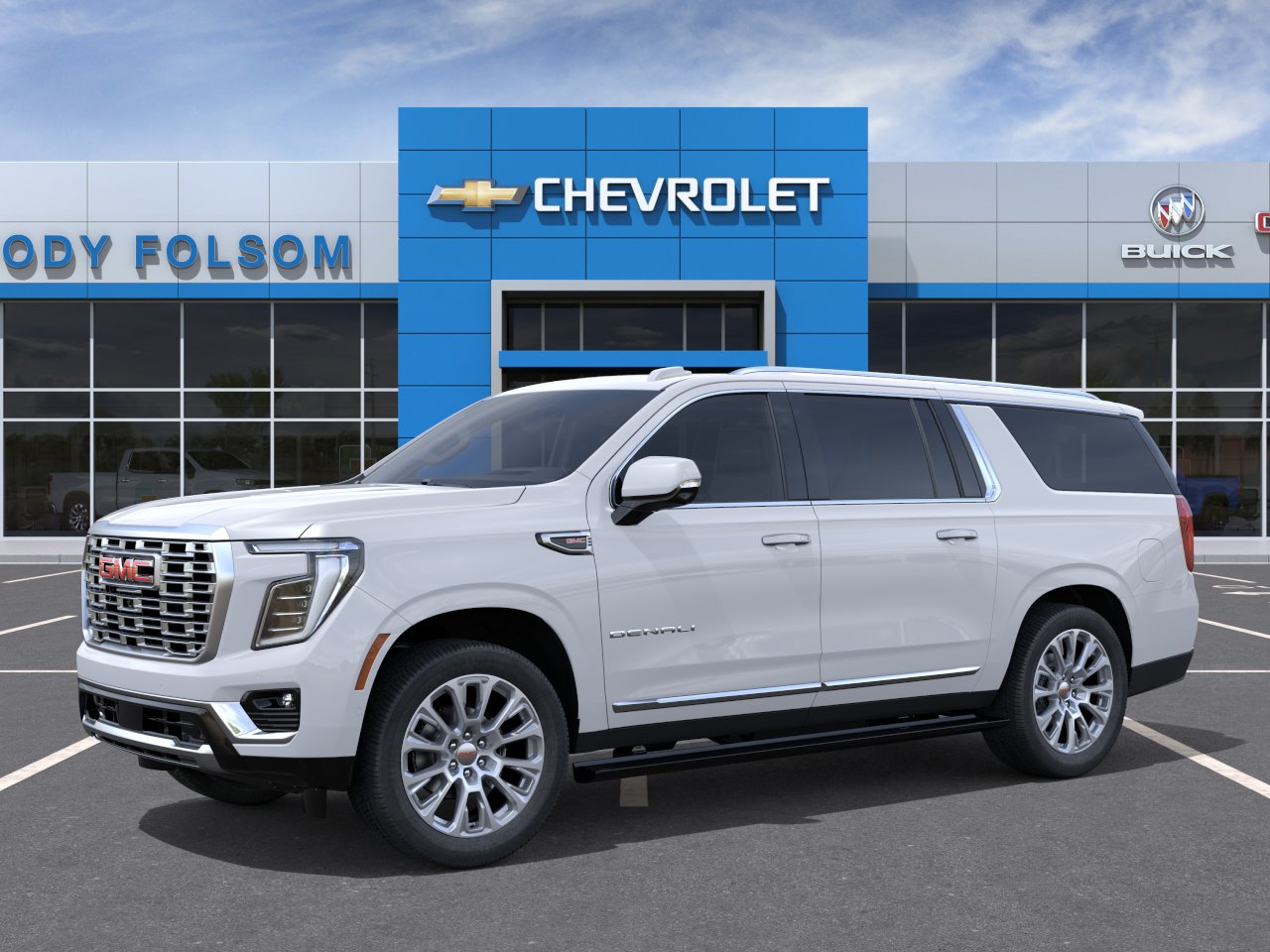 New 2026 Glacier White Tricoat GMC Denali image 2