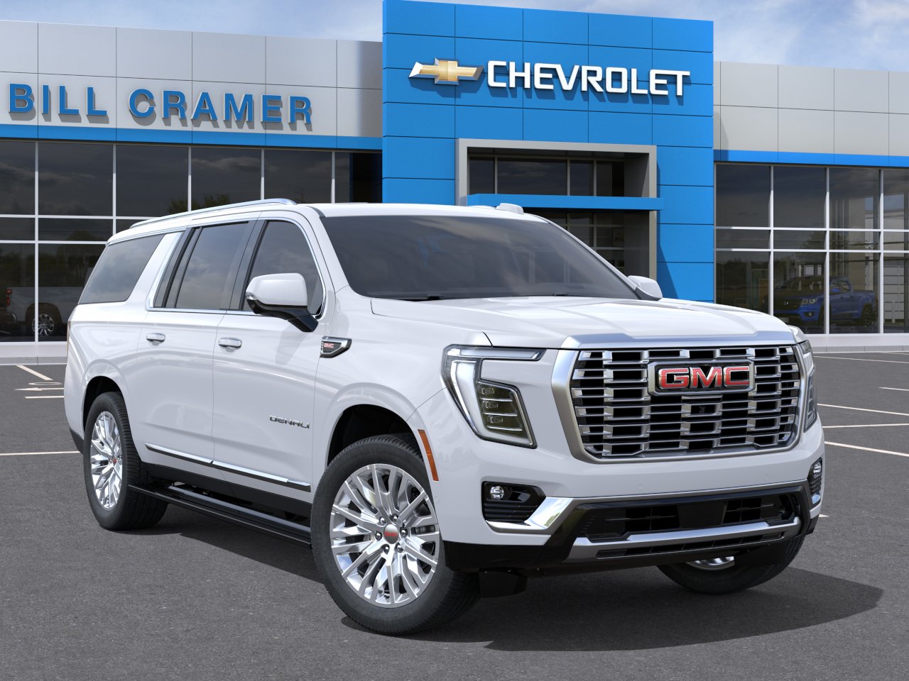 New 2026 Glacier White Tricoat GMC Denali image 47