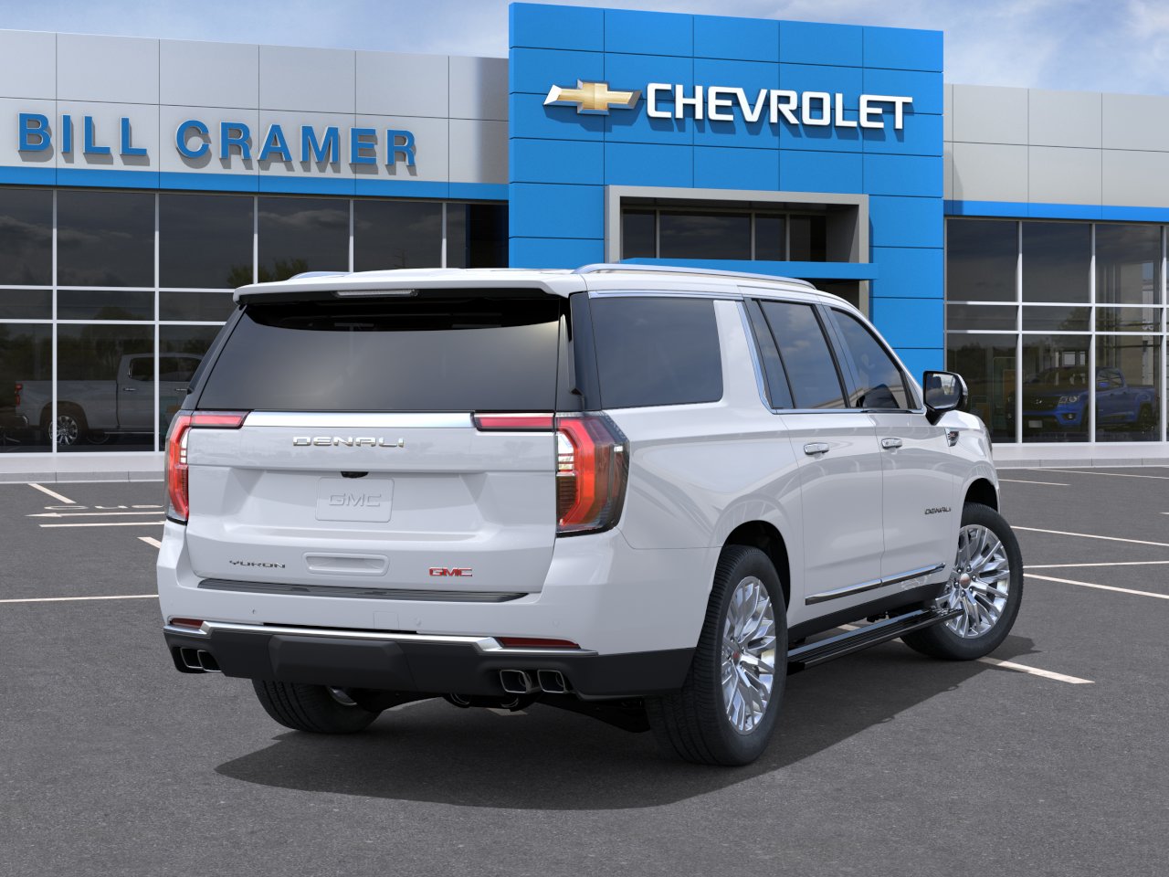 New 2026 Glacier White Tricoat GMC Denali image 44