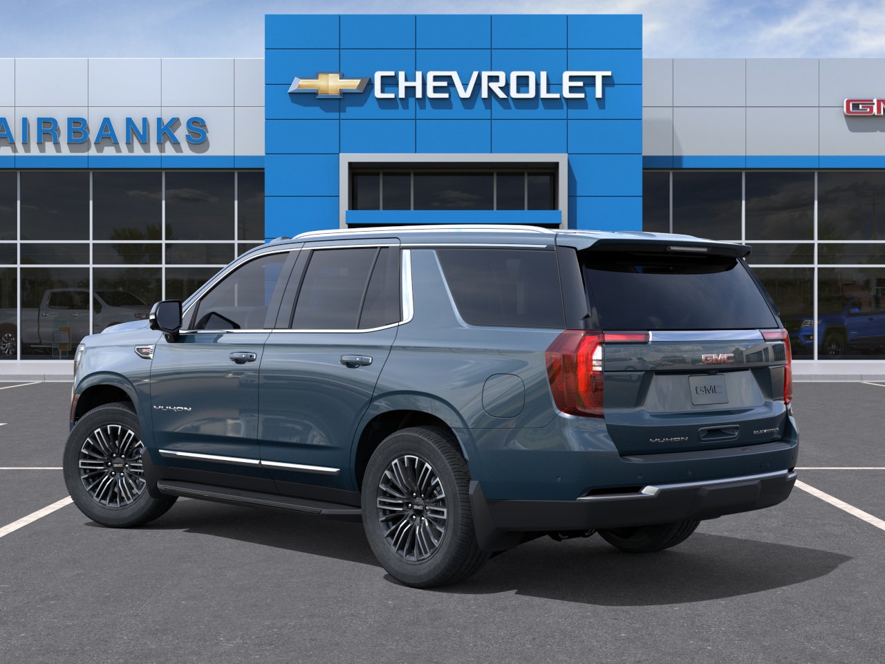 New 2027 Downpour Metallic GMC Elevation image 3