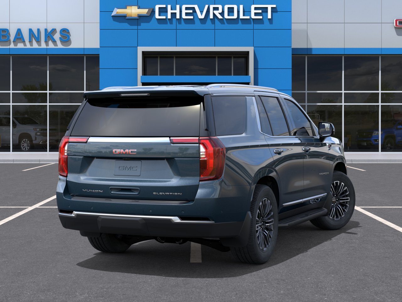New 2027 Downpour Metallic GMC Elevation image 4