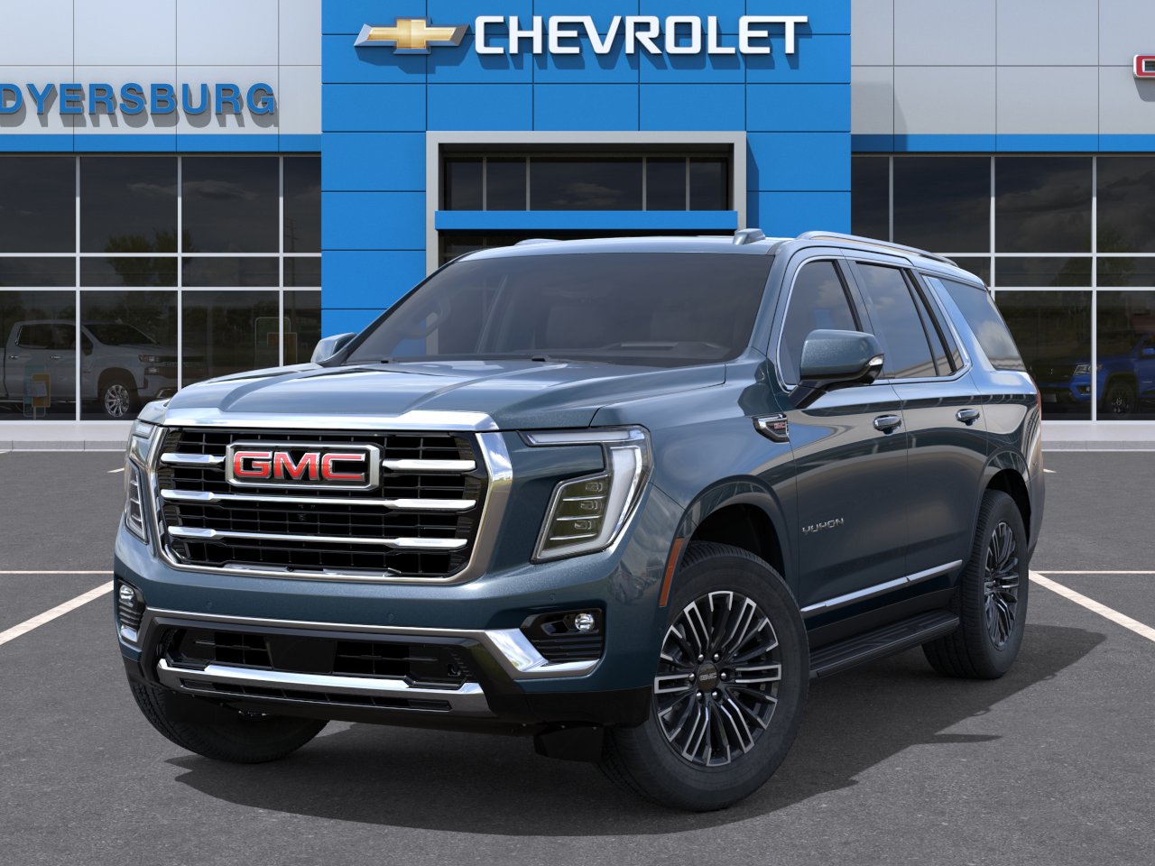 New 2026 Downpour Metallic GMC Elevation image 6