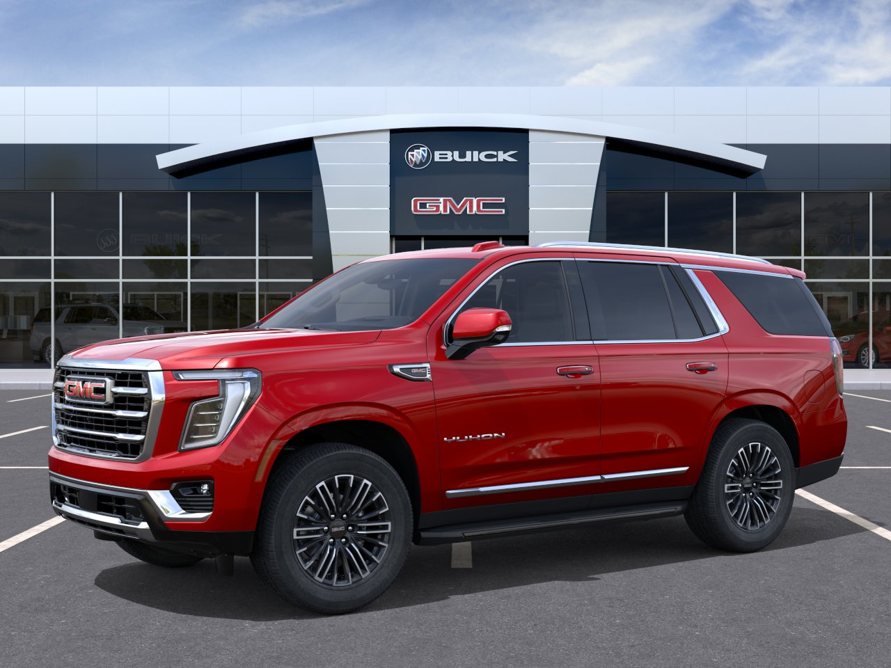 New 2026 Volcanic Red Tintcoat GMC Elevation image 2