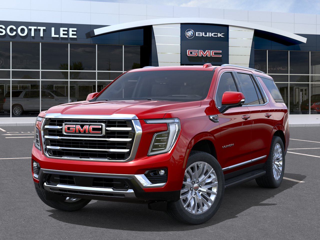 New 2026 Volcanic Red Tintcoat GMC Elevation image 6