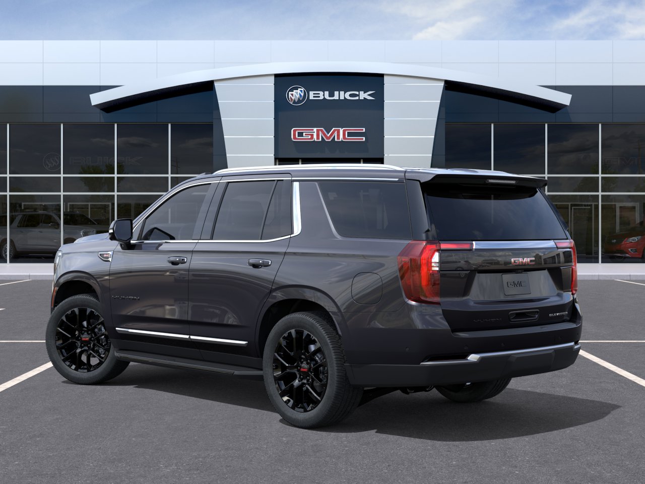New 2027 Titanium Rush Metallic GMC Elevation image 3
