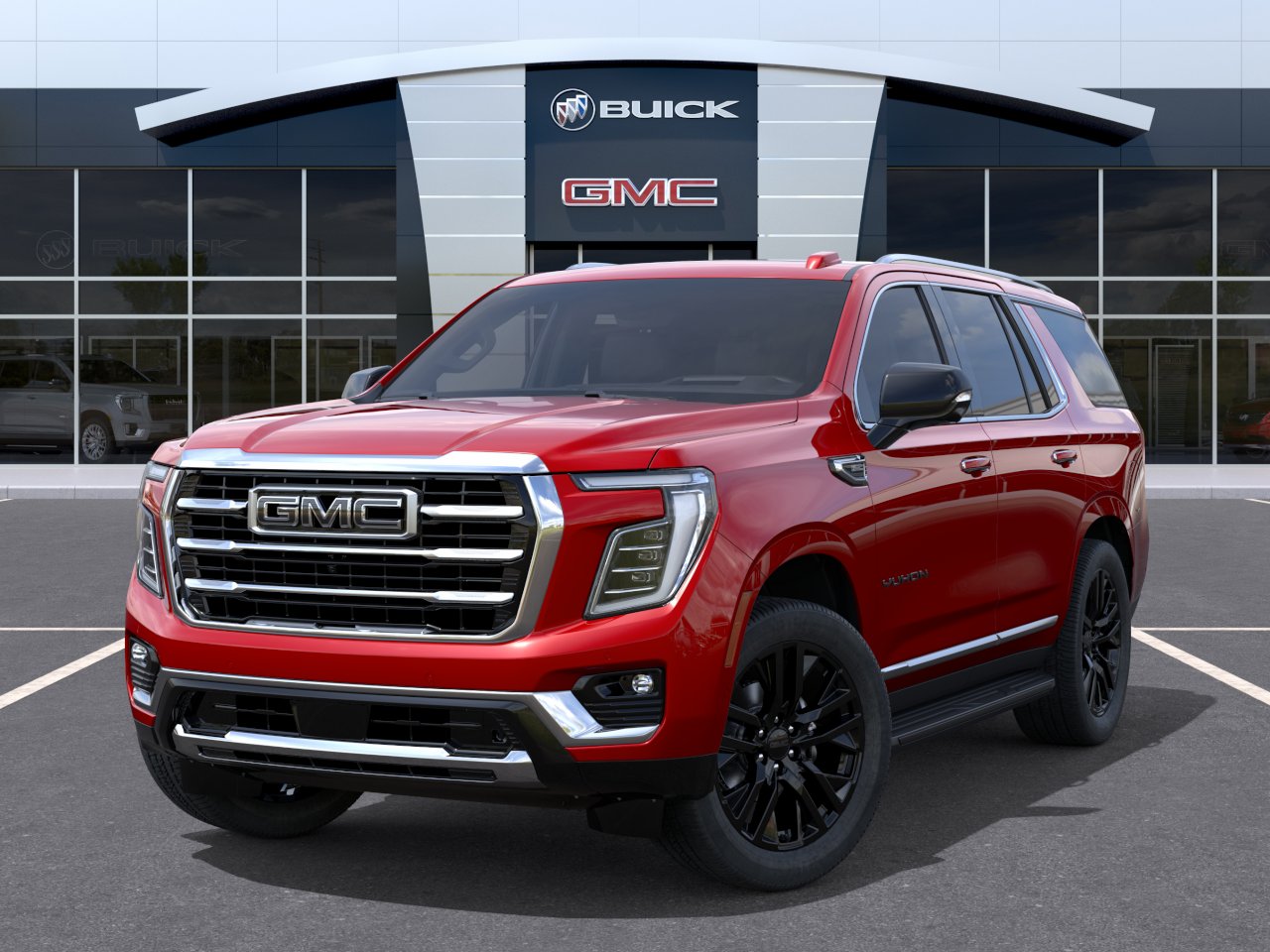 New 2027 Volcanic Red Tintcoat GMC Elevation image 6