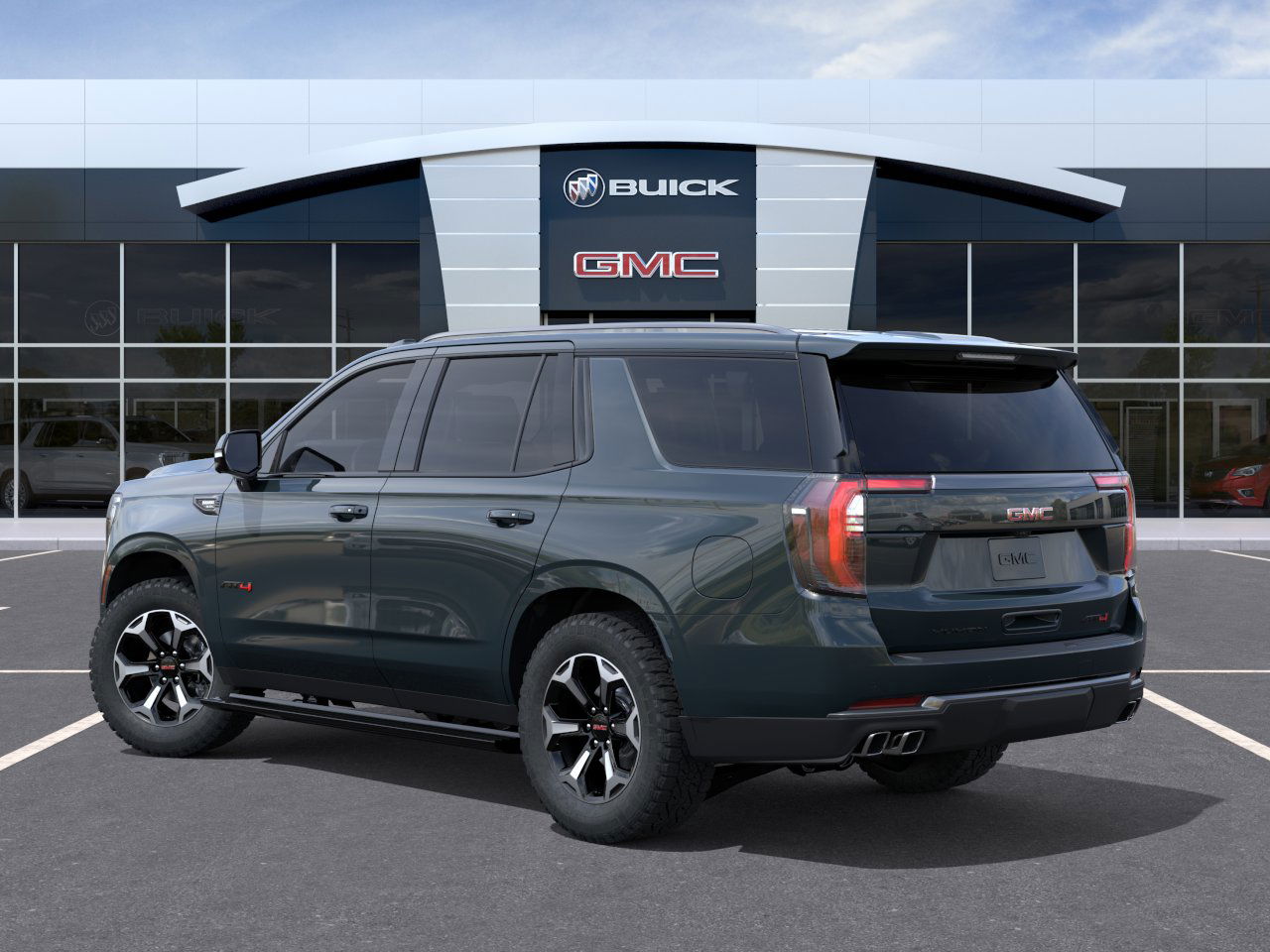 Used 2026 Midnight Pine GMC AT4 image 3