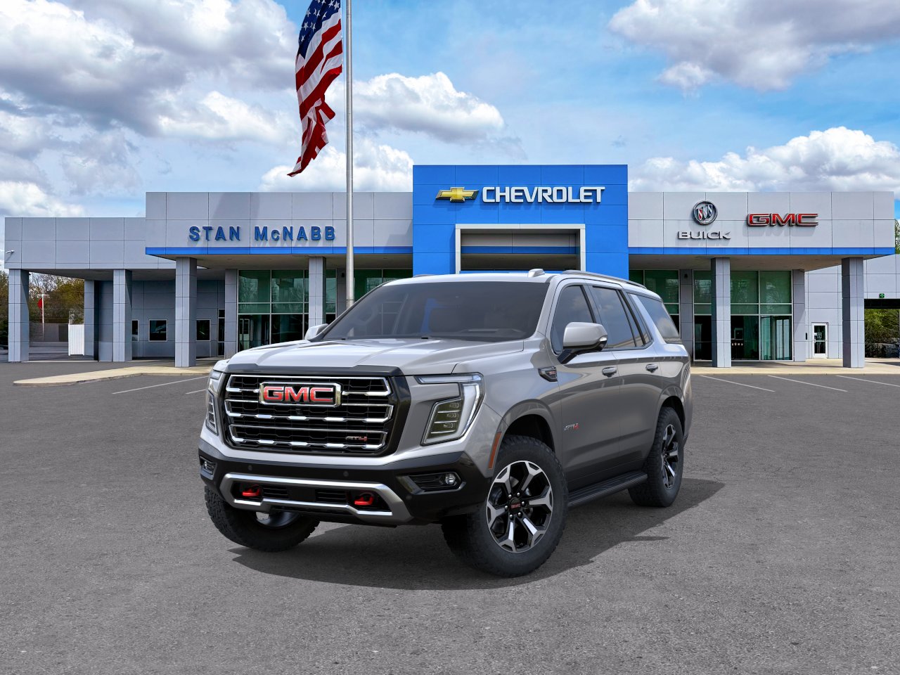 New 2026 Sterling Metallic GMC AT4 image 8