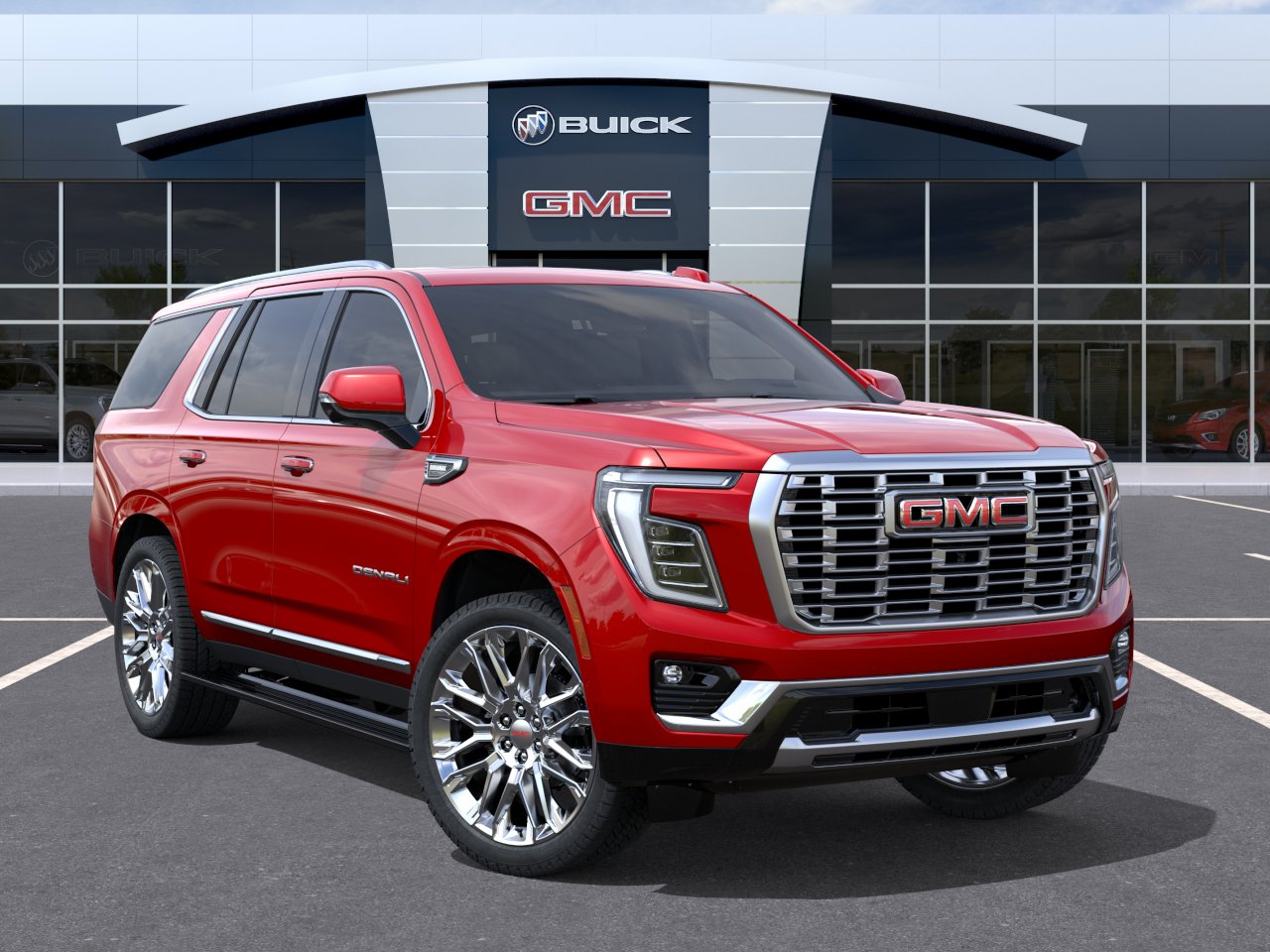 New 2027 Volcanic Red Tintcoat GMC Denali image 8