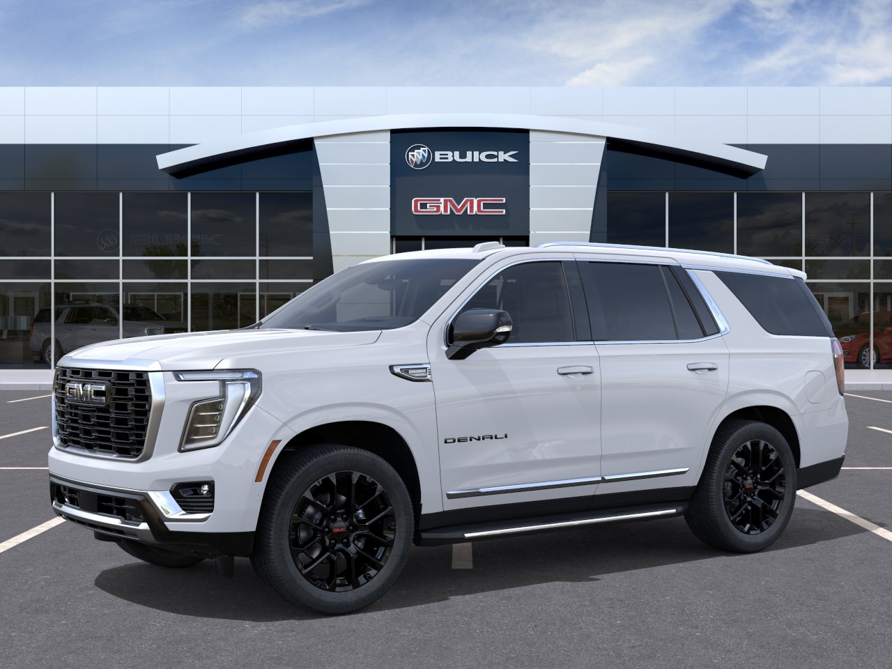 New 2026 Glacier White Tricoat GMC Denali image 2