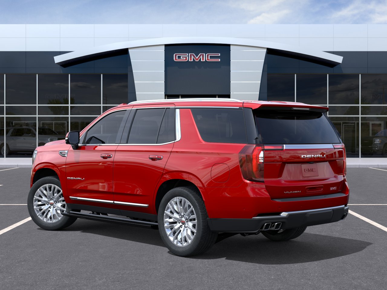 New 2026 Volcanic Red Tintcoat GMC Denali image 3