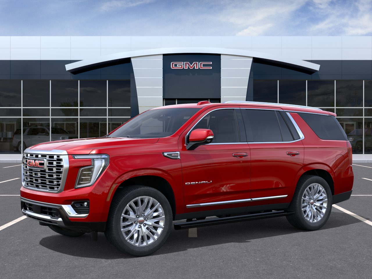 New 2026 Volcanic Red Tintcoat GMC Denali image 2