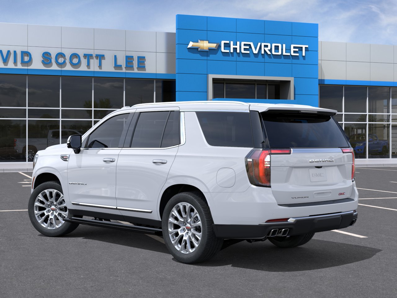 New 2026 Glacier White Tricoat GMC Denali image 3