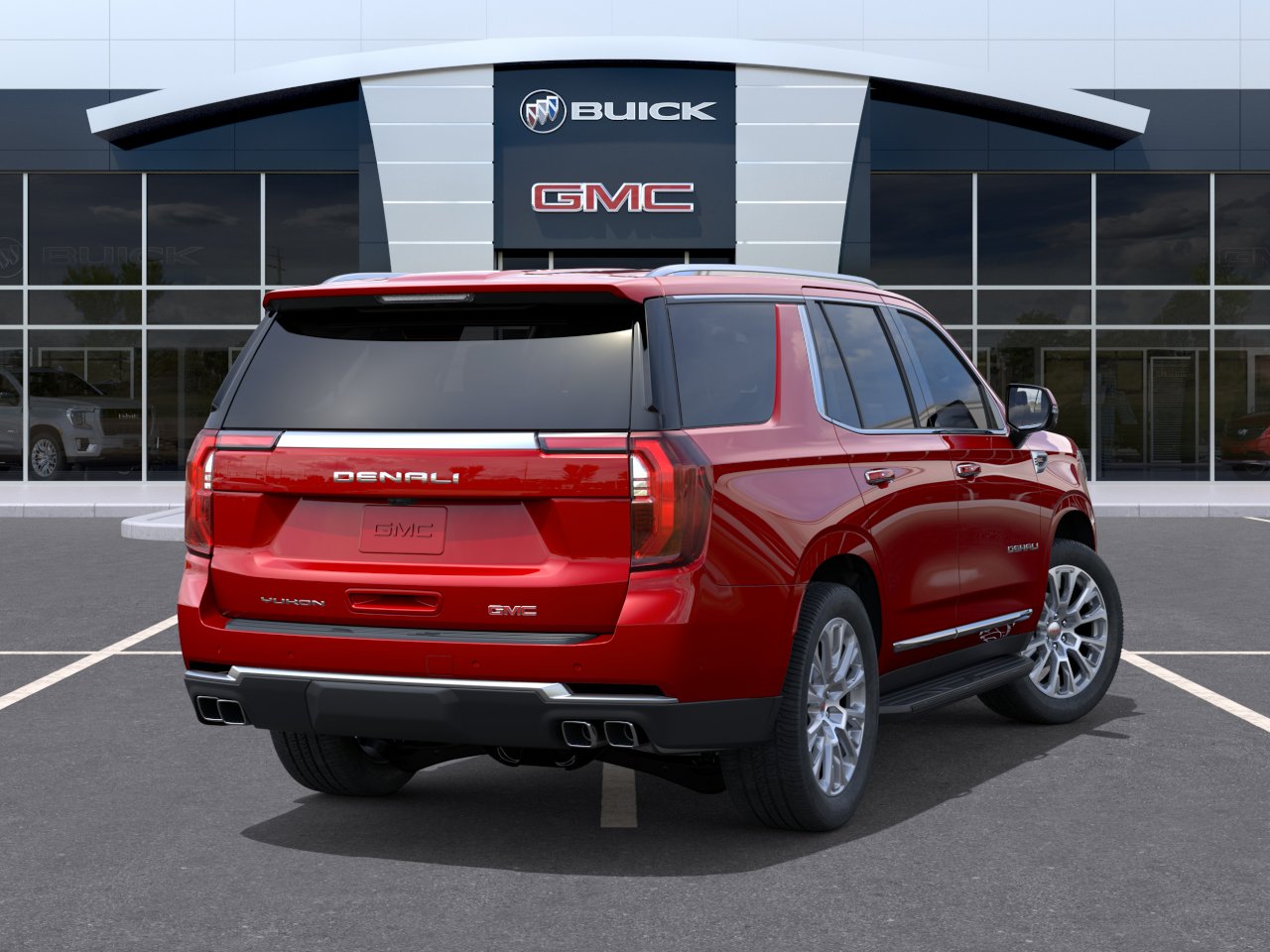 New 2026 Volcanic Red Tintcoat GMC Denali image 4