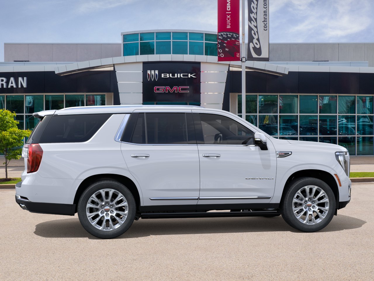 New 2026 Glacier White Tricoat GMC Denali image 5