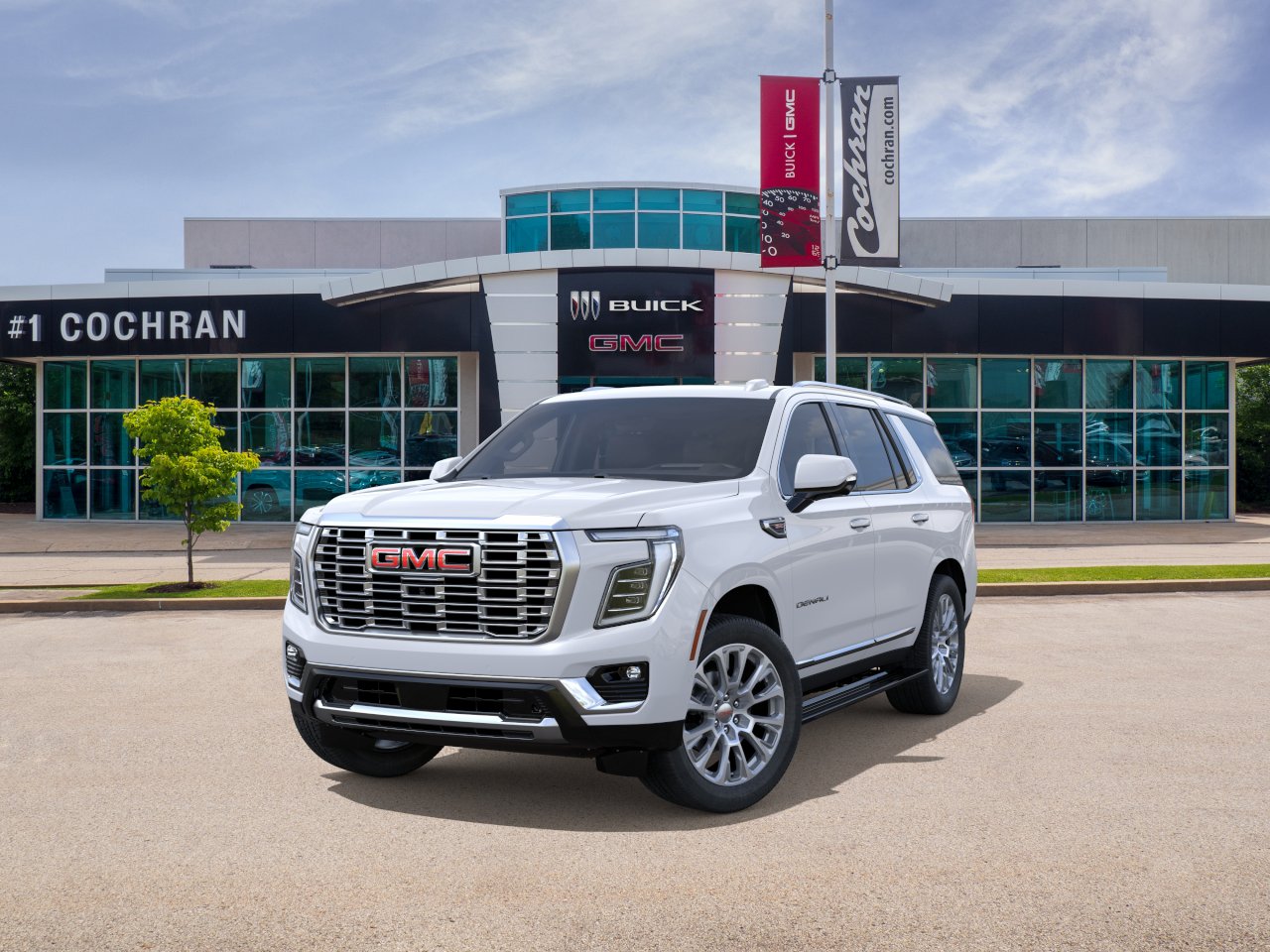 New 2026 Glacier White Tricoat GMC Denali image 8