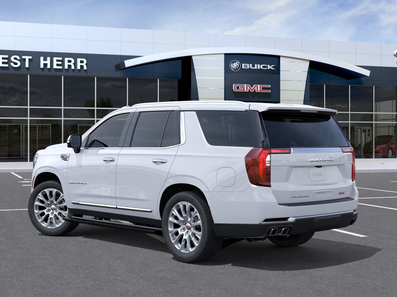 New 2026 Glacier White Tricoat GMC Denali image 3