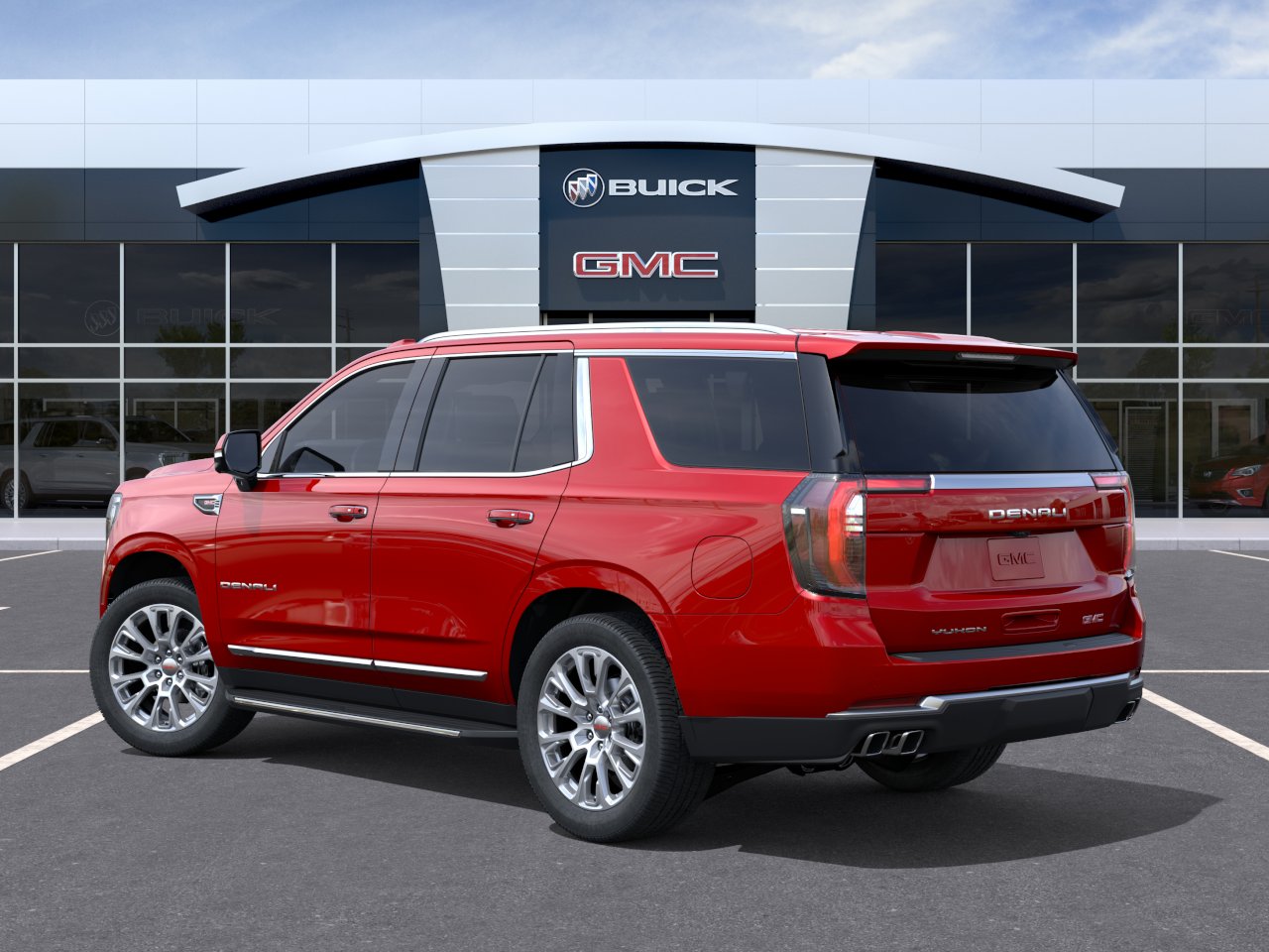 New 2026 Volcanic Red Tintcoat GMC Denali image 3