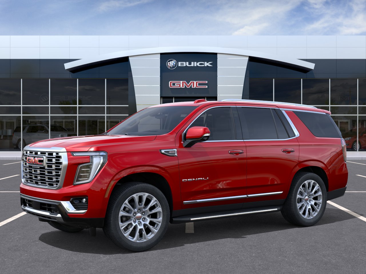 New 2026 Volcanic Red Tintcoat GMC Denali image 2