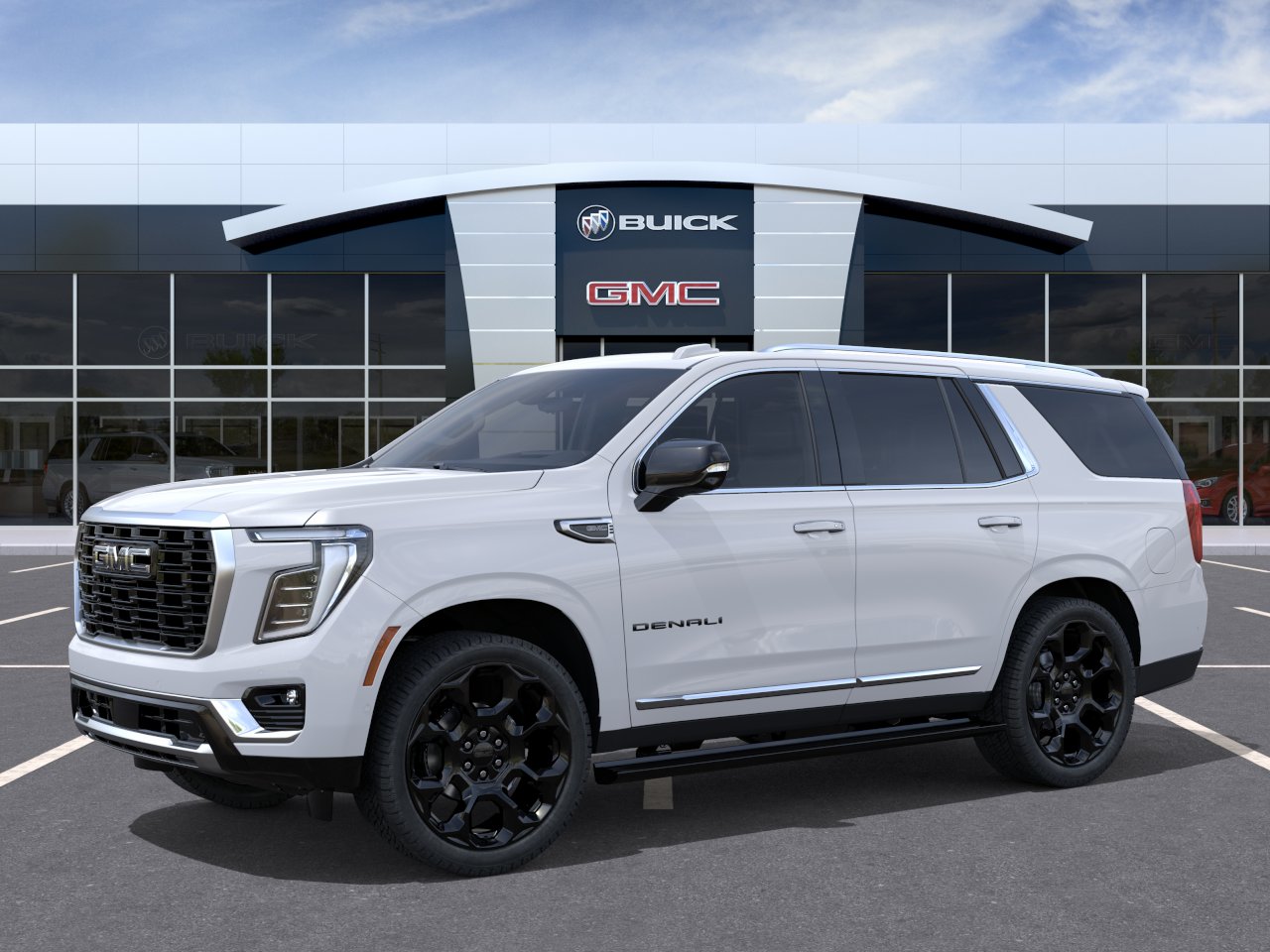 New 2026 Glacier White Tricoat GMC Denali image 2