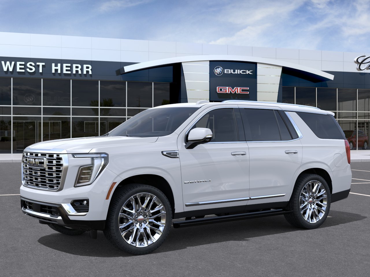 New 2027 Glacier White Tricoat GMC Denali image 2