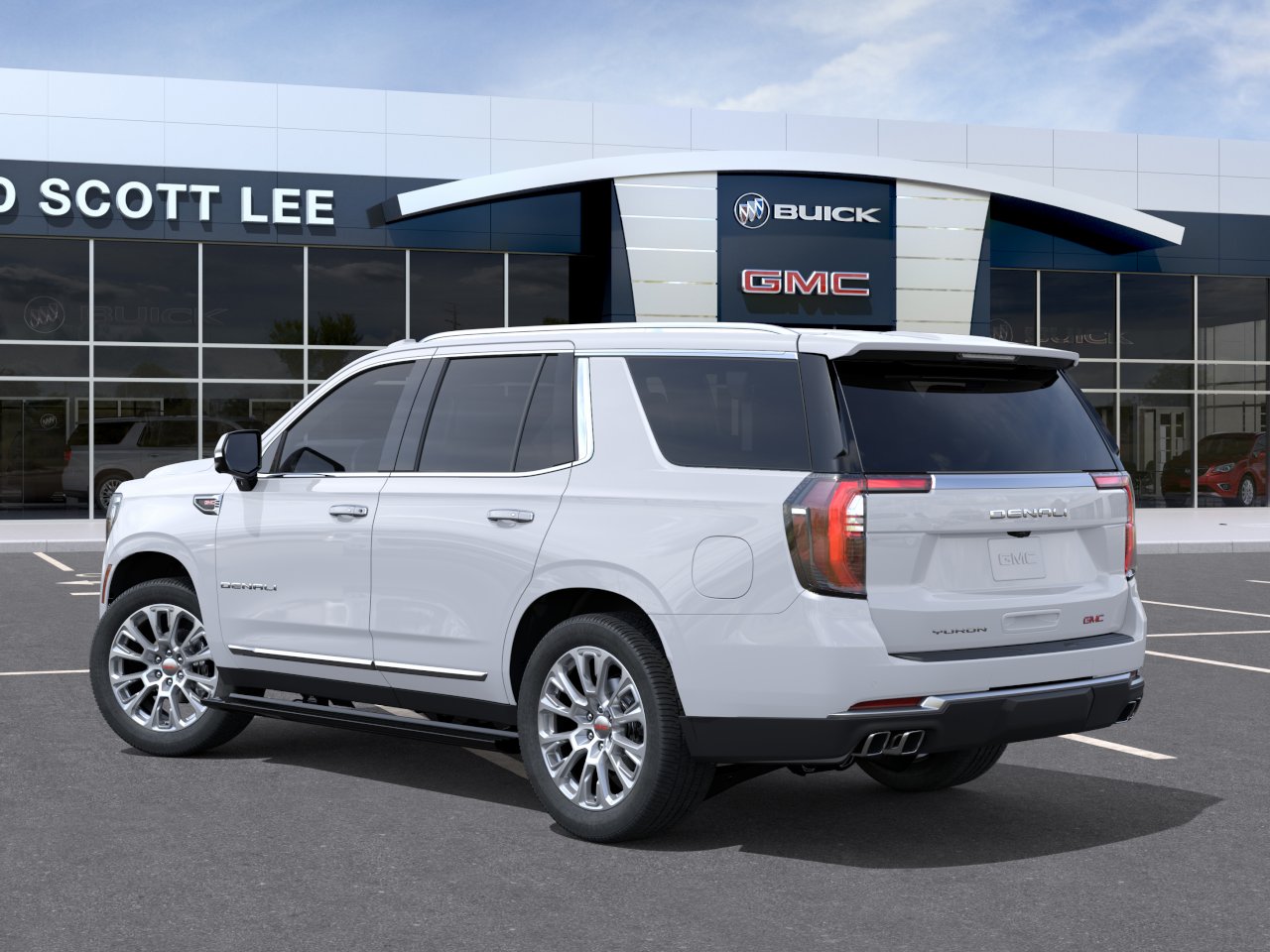 New 2026 Glacier White Tricoat GMC Denali image 3